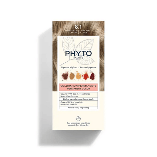 PHYTO Hair Color 8.1 Light Ash Blonde