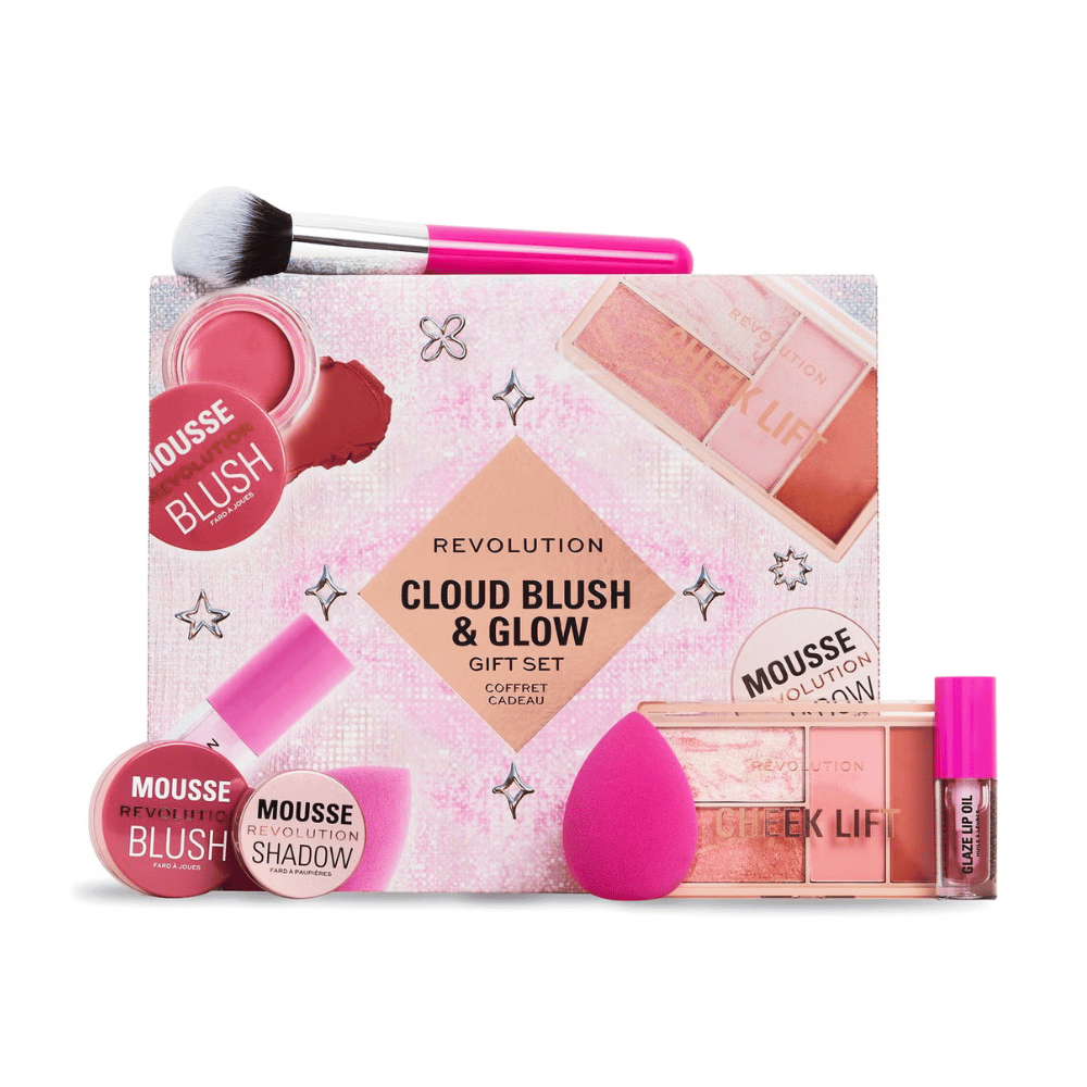 Revolution Cloud Blush and Glow Highlight Gift Set