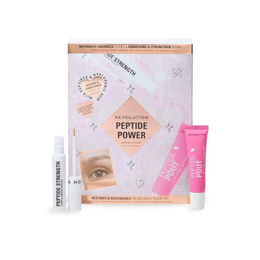 Revolution Peptide Power Lash and Lip Duo Gift Set