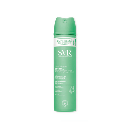 SVR SPIRIAL -VEGETABLE DEODERANT SPRAY 75ML ANTI-HUMIDITY