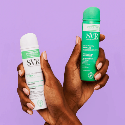 SVR SPIRIAL -VEGETABLE DEODERANT SPRAY 75ML ANTI-HUMIDITY
