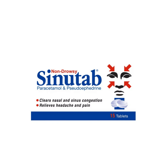 Sinutab Non-Drowsy Tablets
