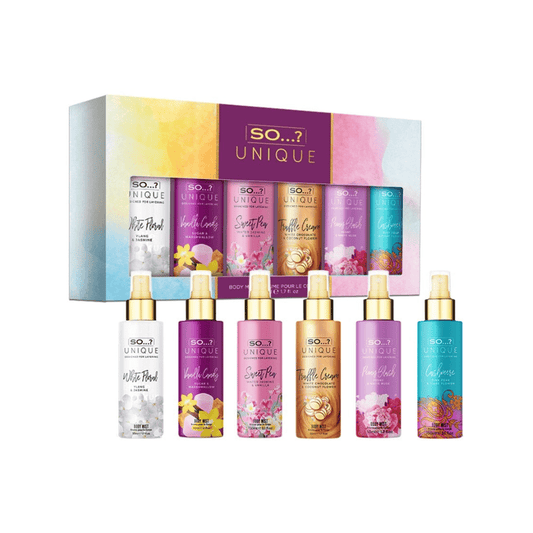 So...? Unique Body Mist 6 x 50ml Set