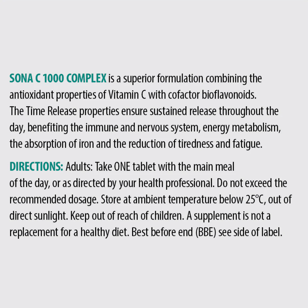 Sona C1000 Complex 30 Tabs