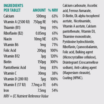 Sona Calcium Complete 30 Tabs