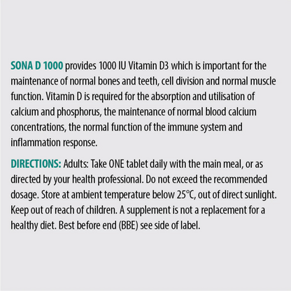Sona D1000 60 Tabs