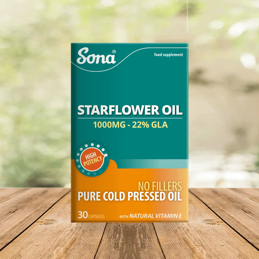 Sona Starflower Oil 1000mg 30 Caps