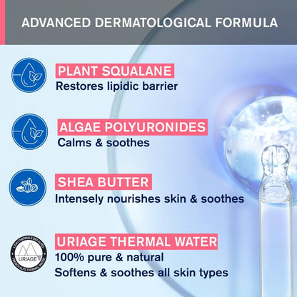 Uriage Tolederm Control Rich Soothing Care 40ml