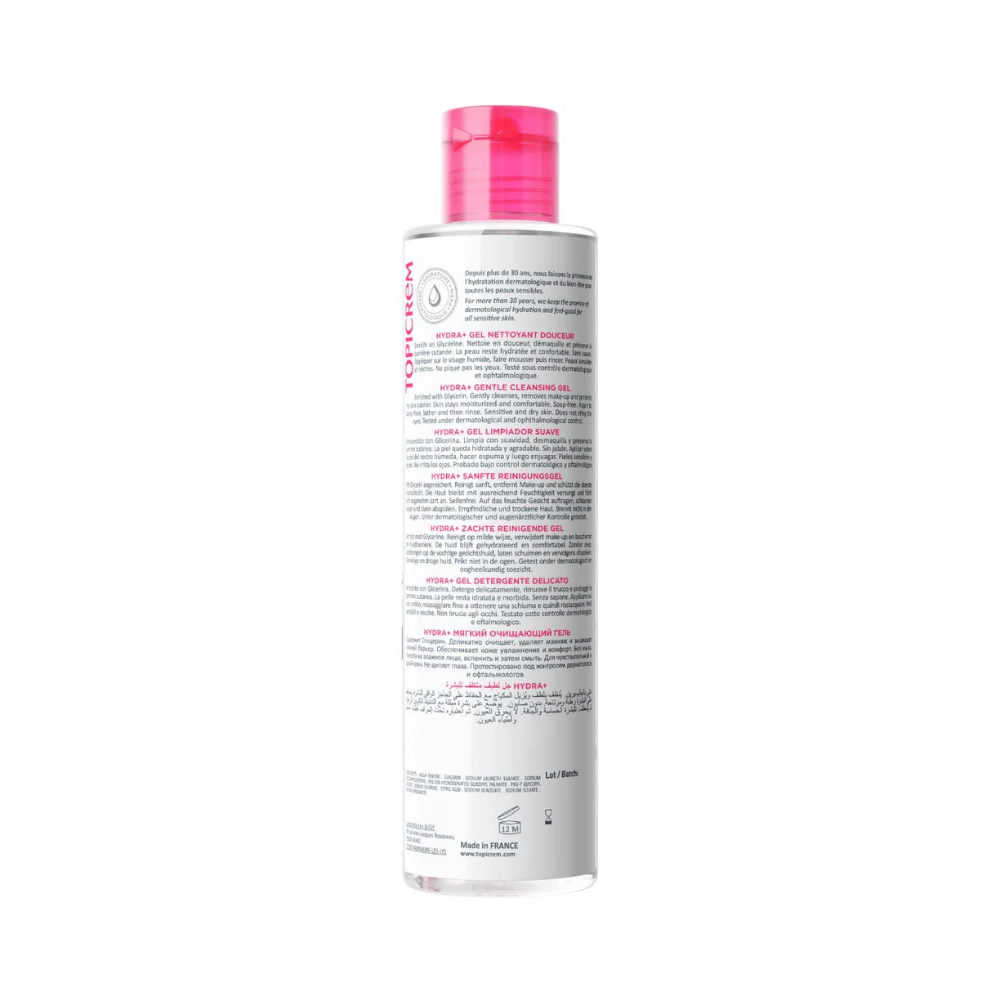 Topicrem HYDRA+ Gentle Cleansing Gel 200ml