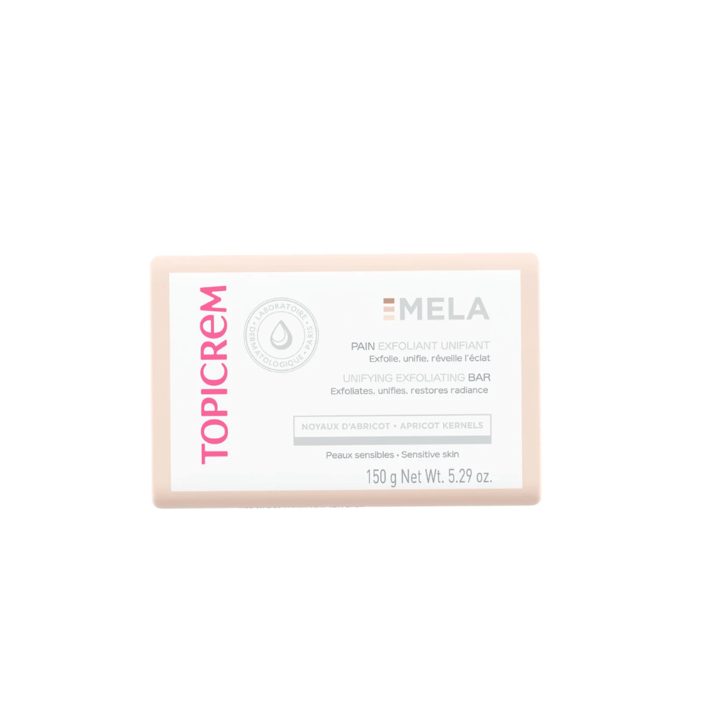 Topicrem MELA  Unifying Exfoliating Bar Face and Body 150g