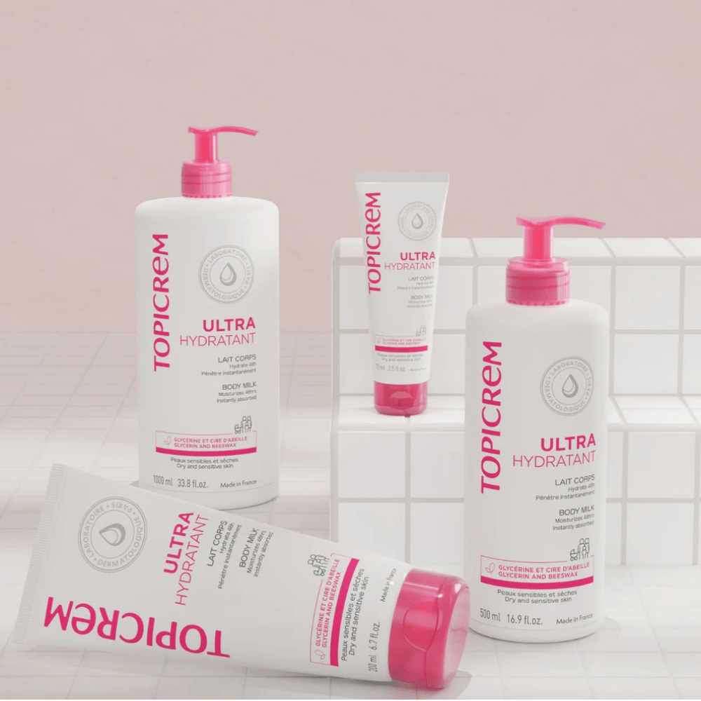 Topicrem Ultra-Moisturizing Body Milk 1000ml