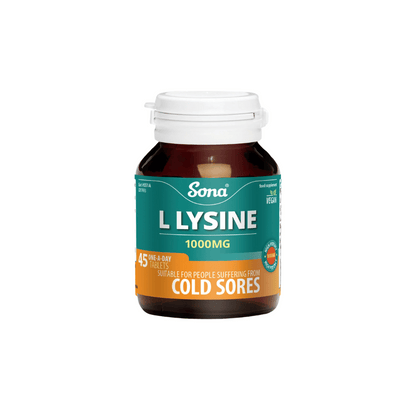 Sona L Lysine 1000mg 45 Tabs