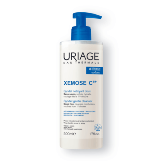 Uriage Xemose C8+ Gentle Gel Cream Cleanser 500ml