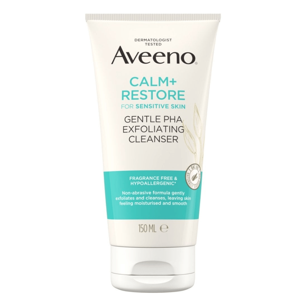 Aveeno Calm+Restore Gentle PHA Exfoliator 150ml