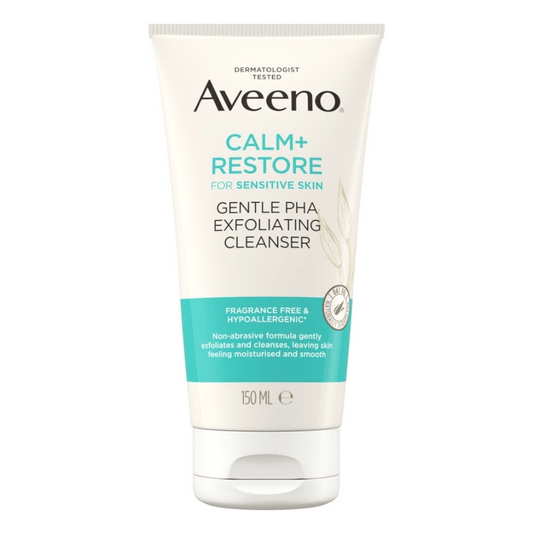 Aveeno Calm+Restore Gentle PHA Exfoliator 150ml